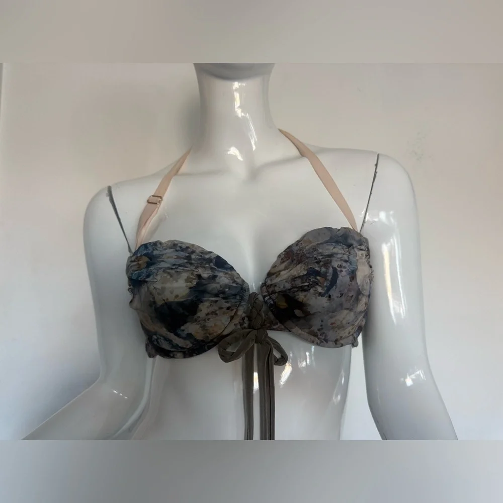 Shan 3 Piece Matching swim set bikini & matching coverup size 8
